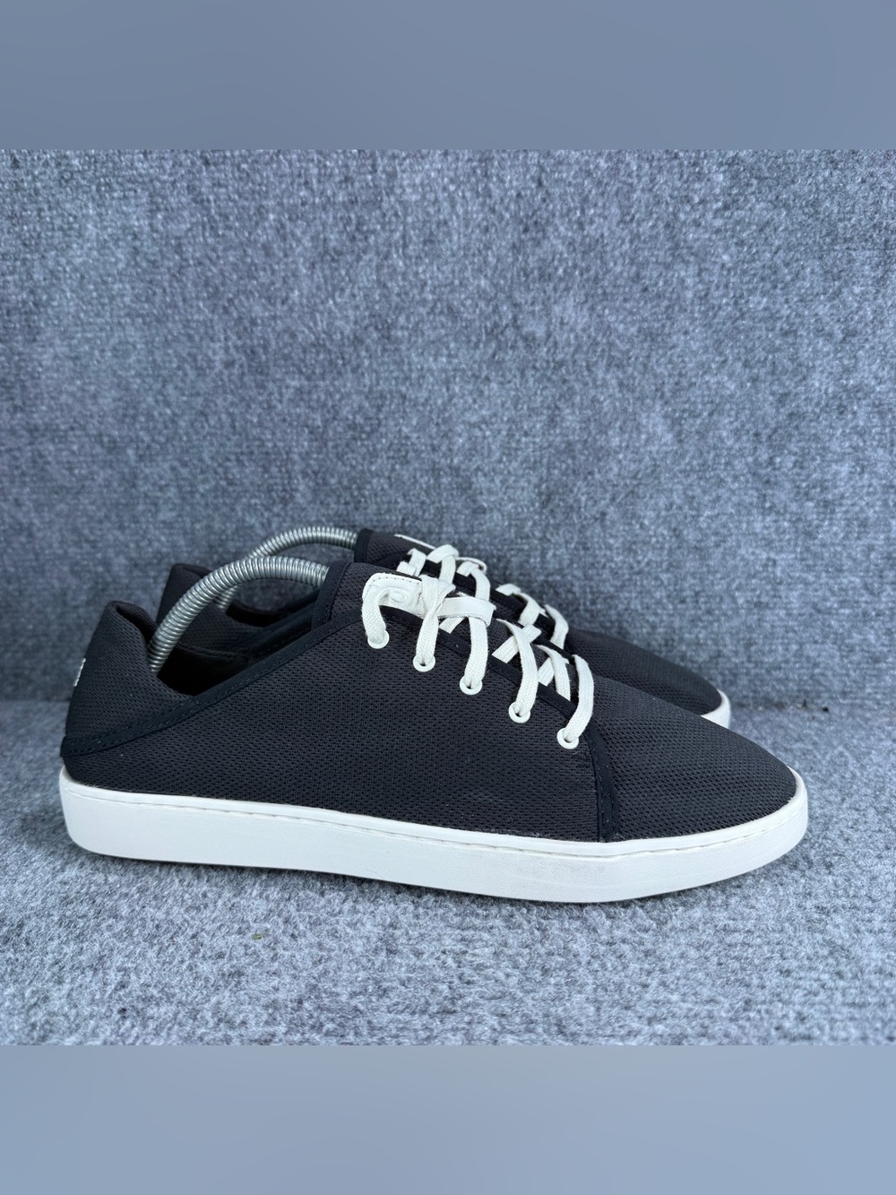 Olukai Pehuea Shoes Womens 11 Black White